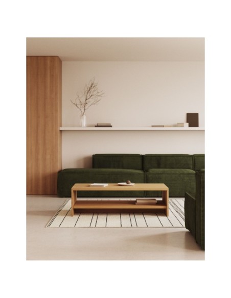 Mesa de centro Abilen de chapa de roble 120 x 60 cm FSC 100% - Kave Home