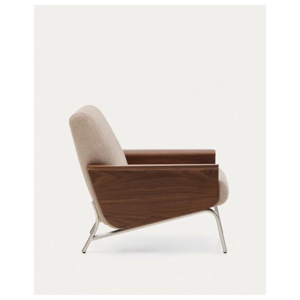 Butaca Amsen marrón claro de...