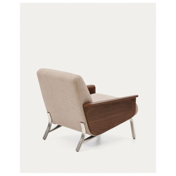 Butaca Amsen marrón claro de...