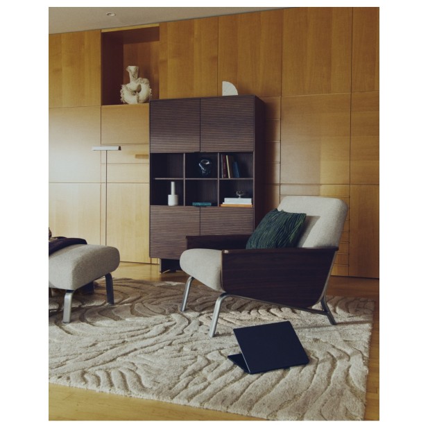 Butaca Amsen marrón claro de...