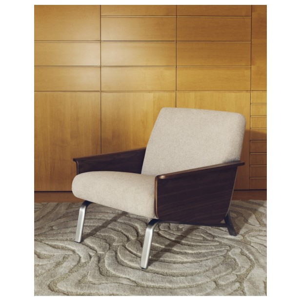 Butaca Amsen marrón claro de...