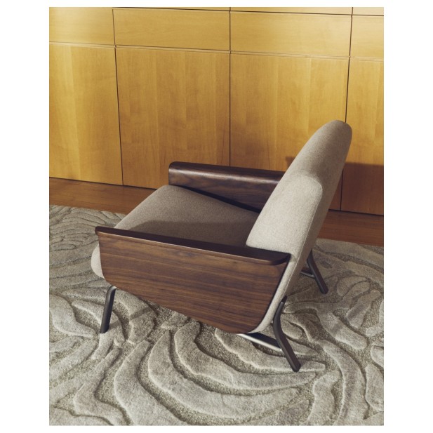 Butaca Amsen marrón claro de...