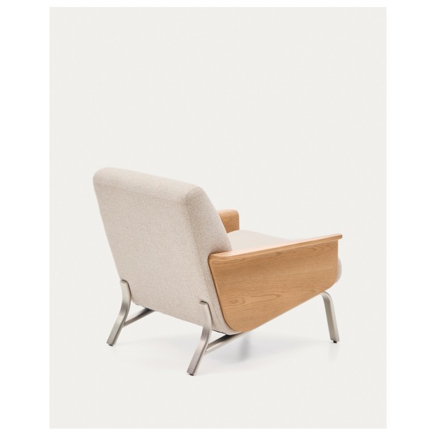 Butaca Amsen beige de contrachapado...