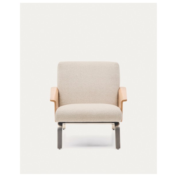 Butaca Amsen beige de contrachapado...