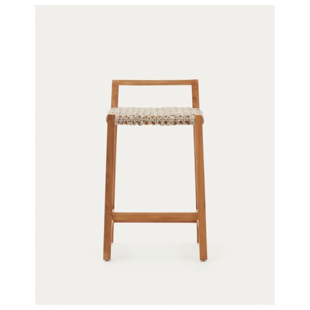 Taburete Giverola de madera maciza de...