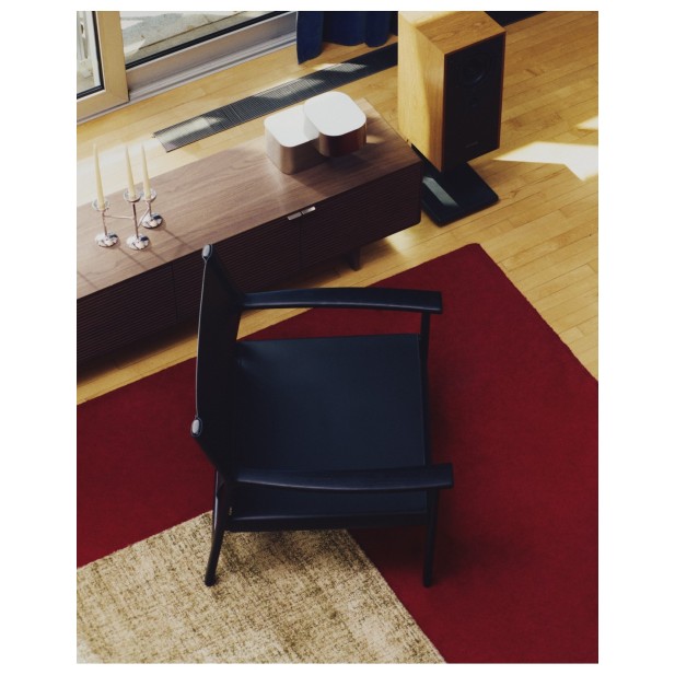 Butaca Jan de fibras de cuero...