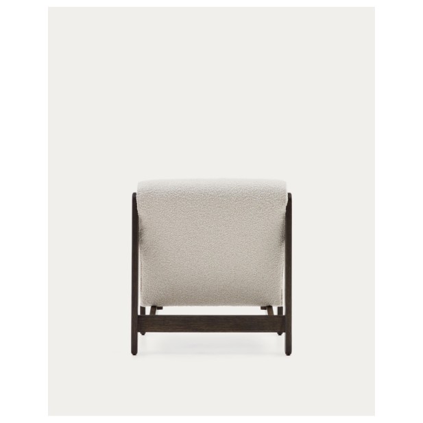 Butaca Magira de borreguito blanco y...