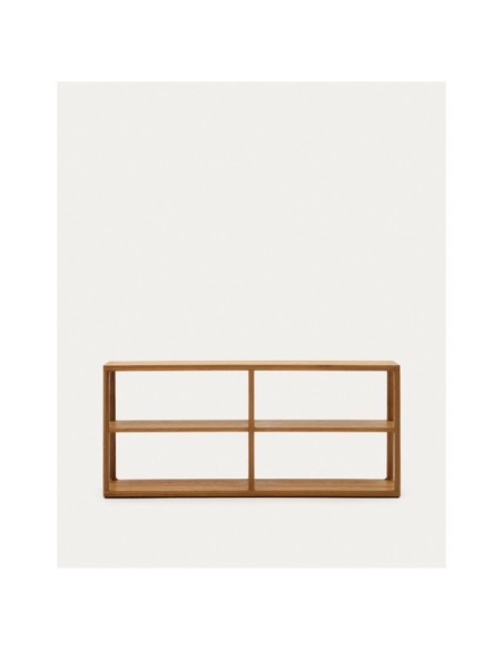 Estantería Maymai con estructura de madera maciza de roble 180 x 81 cm - Kave Home
