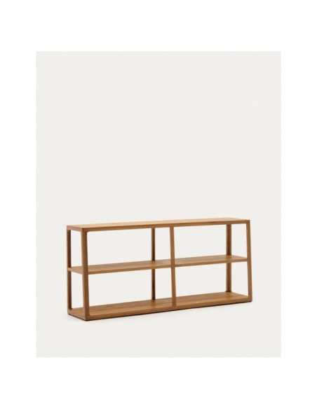 Estantería Maymai con estructura de madera maciza de roble 180 x 81 cm - Kave Home