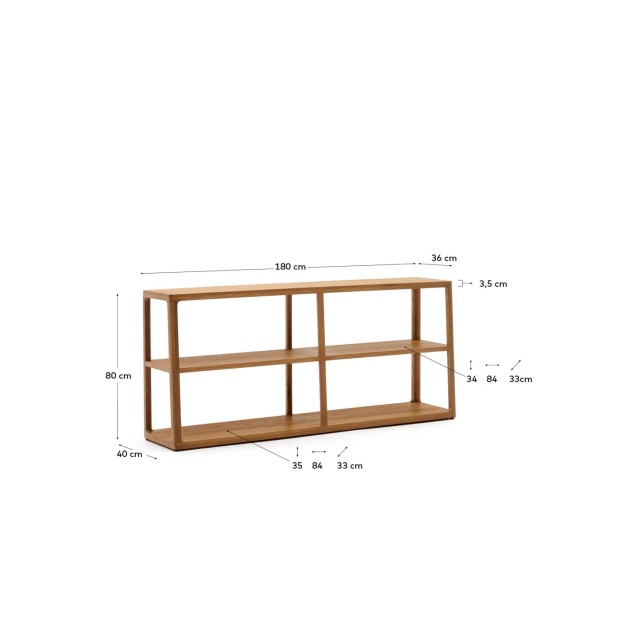 Estantería Maymai con estructura de...