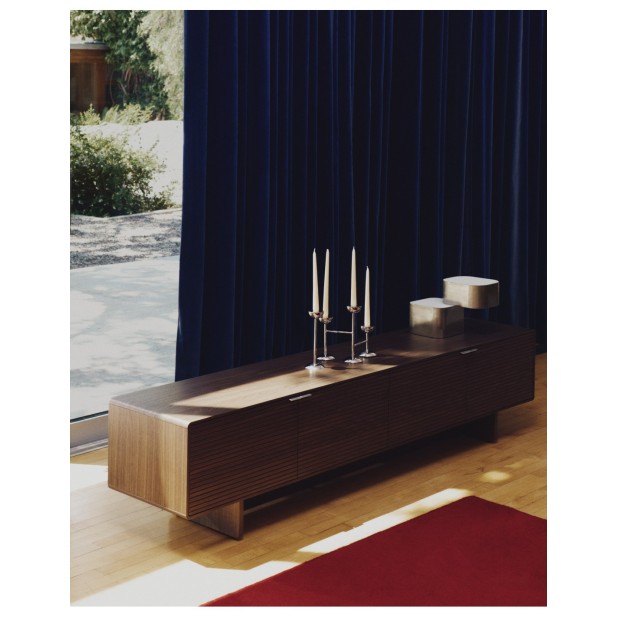 Mueble TV Norlen 4 puertas de chapa...