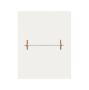 Estantería modular Sitra 1 balda de cristal y madera... 2