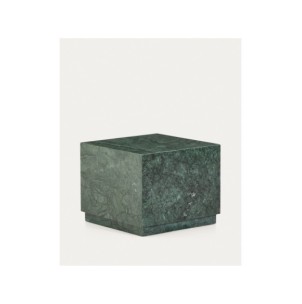 Mesa auxiliar Sorein de mármol verde 50 x 50 cm - Kave Home 2