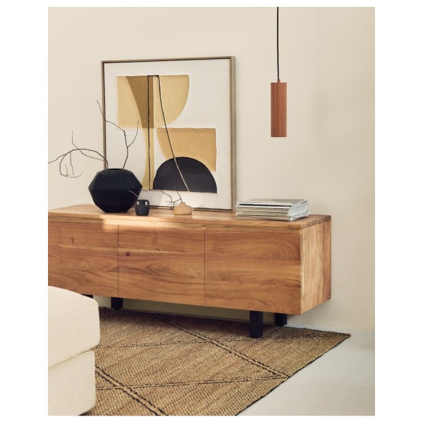 Mueble TV Uxue 3 puertas de madera...