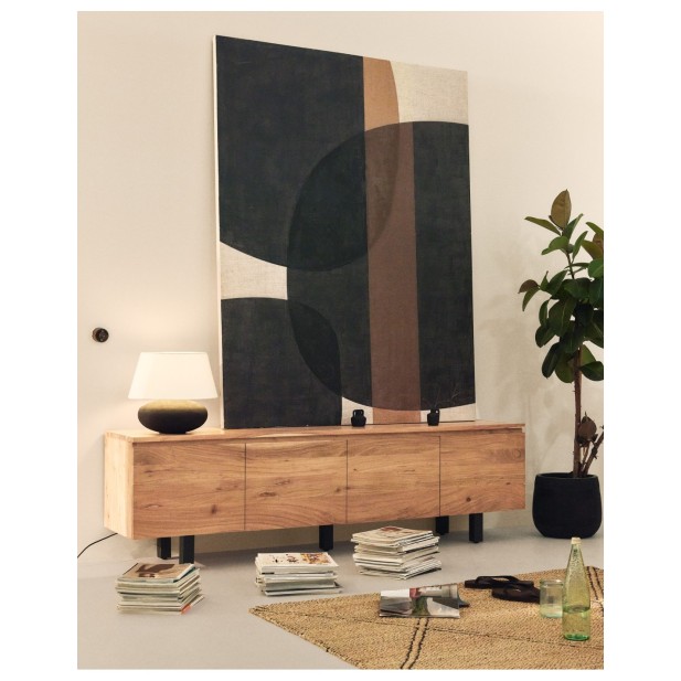 Mueble TV Uxue 3 puertas de madera...