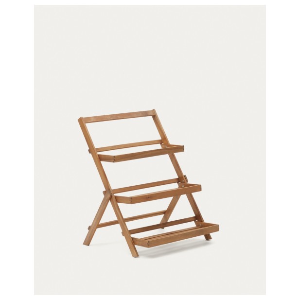 Estantería de exterior Victora de madera maciza de acacia 70 x 85 cm FSC 100% - Kave Home