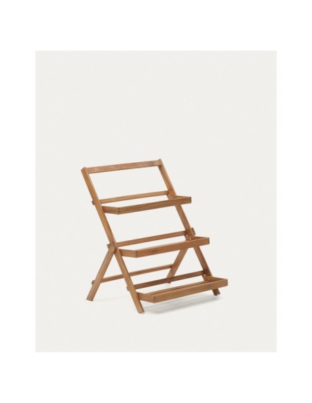 Estantería de exterior Victora de madera maciza de acacia 70 x 85 cm FSC 100% - Kave Home