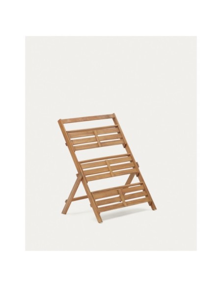 Estantería de exterior Victora de madera maciza de acacia 70 x 85 cm FSC 100% - Kave Home