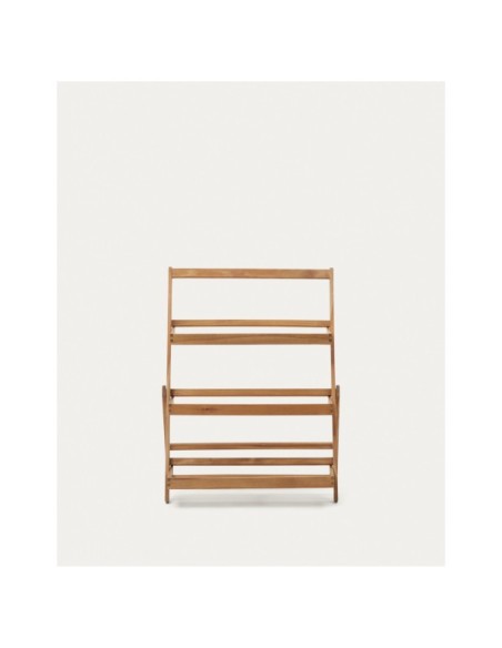 Estantería de exterior Victora de madera maciza de acacia 70 x 85 cm FSC 100% - Kave Home