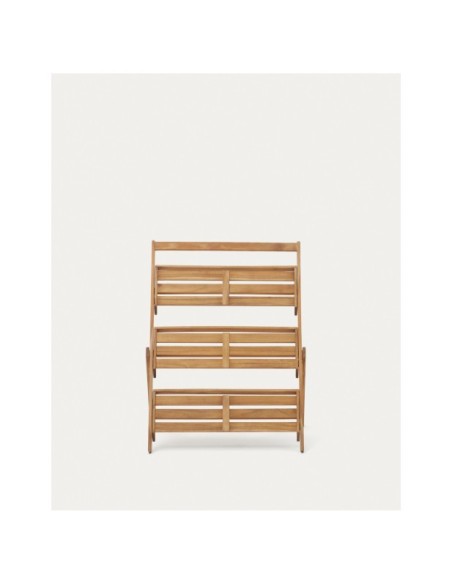Estantería de exterior Victora de madera maciza de acacia 70 x 85 cm FSC 100% - Kave Home