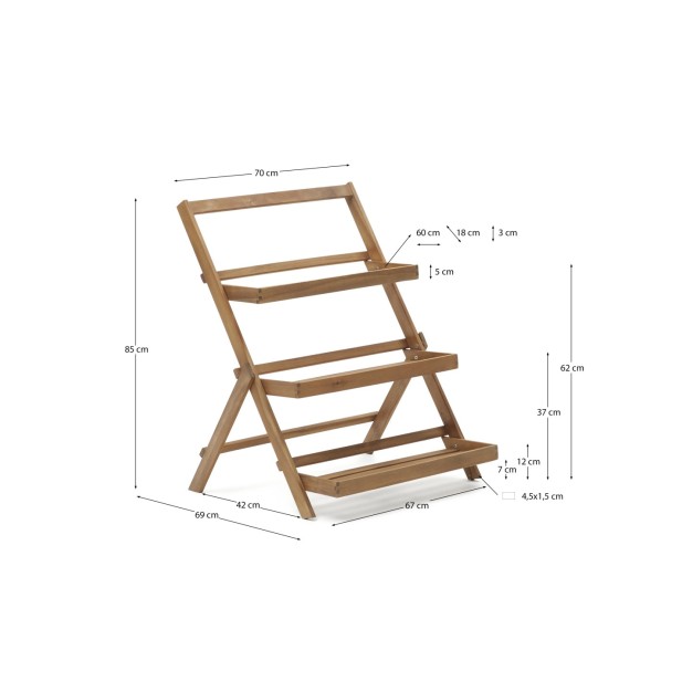 Estantería de exterior Victora de...