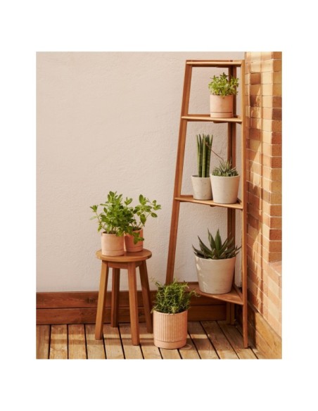 Estantería de exterior Victora de madera maciza de acacia 42 x 150 cm FSC 100% - Kave Home