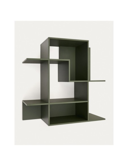 Estantería modular Ina de DM lacado verde 80 x 80 cm FSC 100% - Kave Home