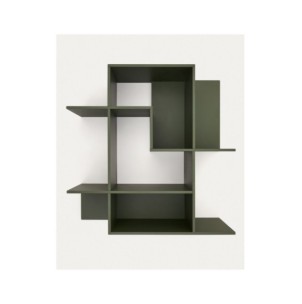 Estantería modular Ina de DM lacado verde 80 x 80 cm FSC... 2