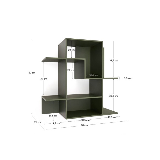 Estantería modular Ina de DM lacado...