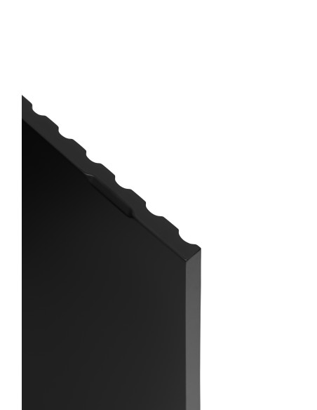 Aparador DORIC 149 cm, Negro / Interior Antracita - Teulat