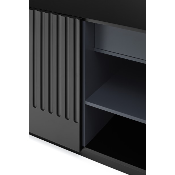 Aparador DORIC 149 cm, Negro /...