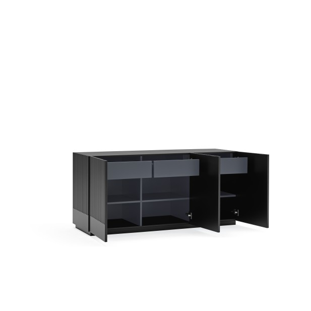 Aparador DORIC 149 cm, Negro /...