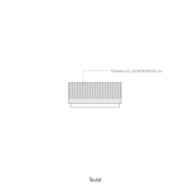 Mesa de Centro DORIC, Negro /...