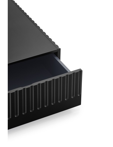 Mesa de Centro DORIC, Negro / Interior Antracita - Teulat