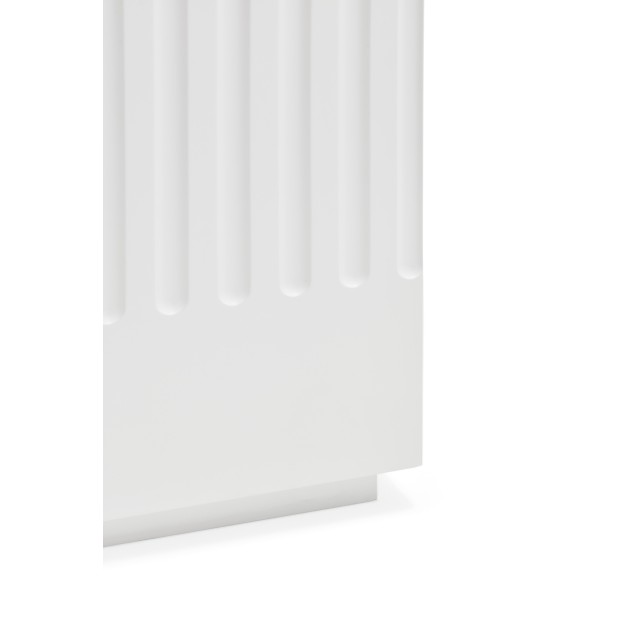 Mueble TV DORIC, Blanco / Interior...