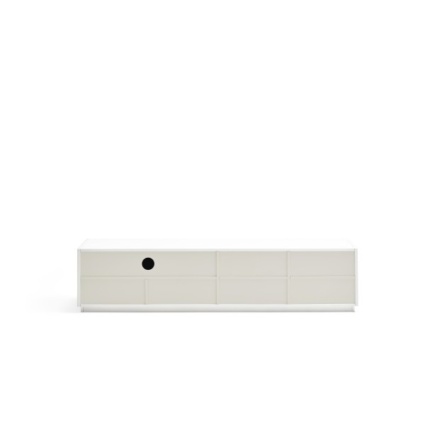 Mueble TV DORIC, Blanco / Interior...