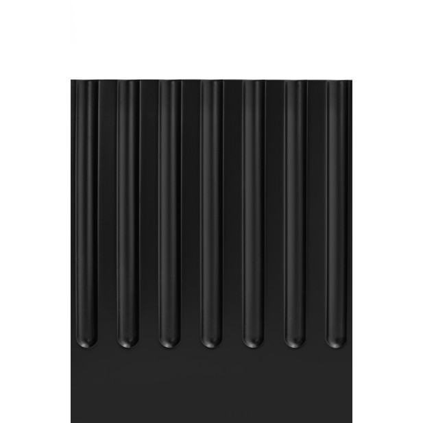 Mueble TV DORIC, Negro / Interior...