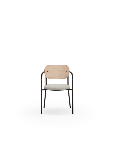 Silla con Brazos ECLIPSE, Natural Claro - Teulat