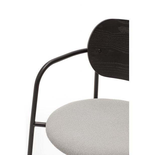 Silla con Brazos ECLIPSE, Negro - Teulat