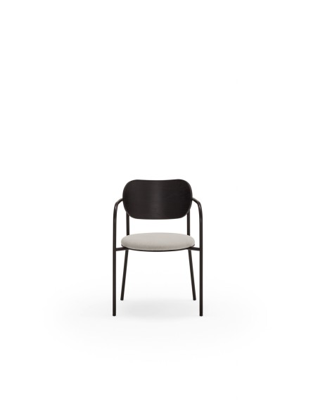 Silla con Brazos ECLIPSE, Negro - Teulat