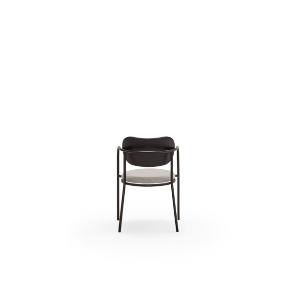 Silla con Brazos ECLIPSE, Negro - Teulat