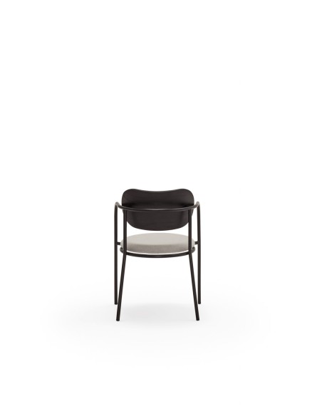 Silla con Brazos ECLIPSE, Negro - Teulat
