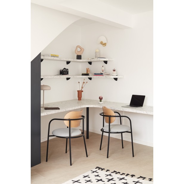 Silla con Brazos ECLIPSE, Roble...