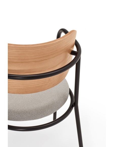 Silla con Brazos ECLIPSE, Roble Natural - Teulat