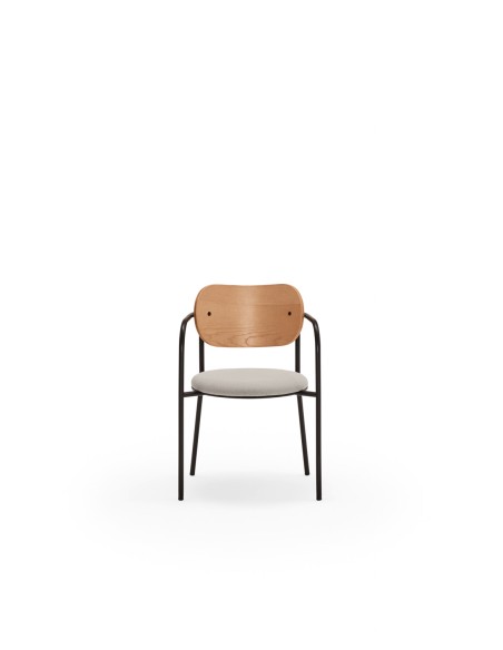 Silla con Brazos ECLIPSE, Roble Natural - Teulat