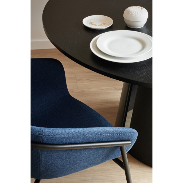 Silla con Brazos HUG, Azul Oscuro -...