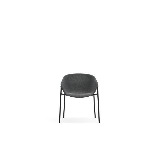 Silla con Brazos HUG, Gris Oscuro -...