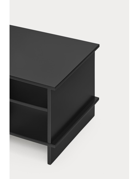 Mesita INARI, 2 Estantes / Negro - Teulat