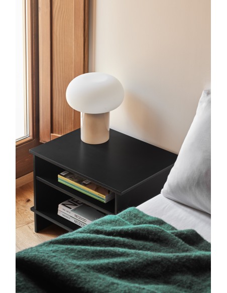 Mesita INARI, 2 Estantes / Negro - Teulat