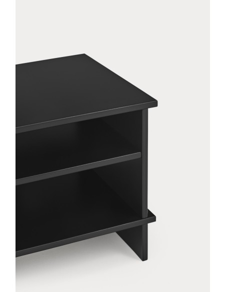 Mesita INARI, 2 Estantes / Negro - Teulat